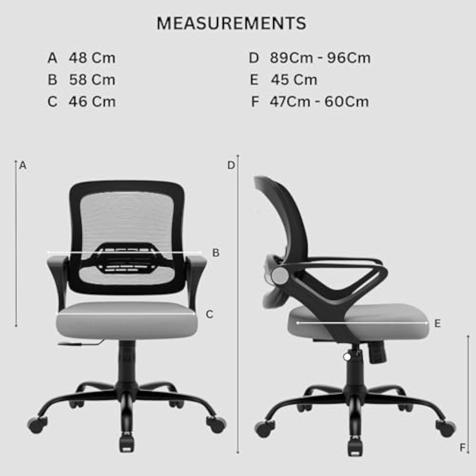 Cherry Orthopedic Ergonomic Office Mesh Chair